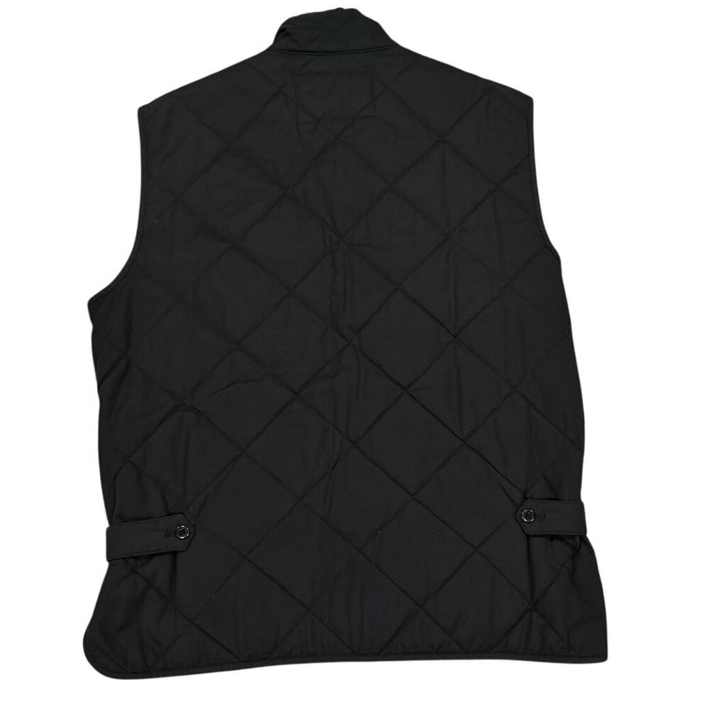 J.Crew Sussex Quilted Thermore Vest Men’s M Black Full Zip - Picture 2 of 10